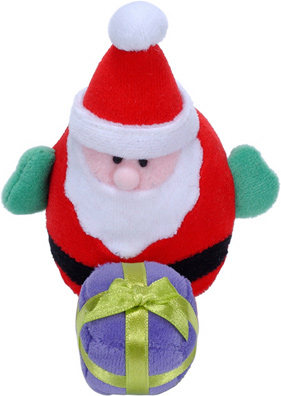Fuzzy Santa eCard