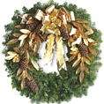 Glittering Gold Wreath