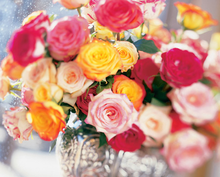 English Rose Garden Bouquet