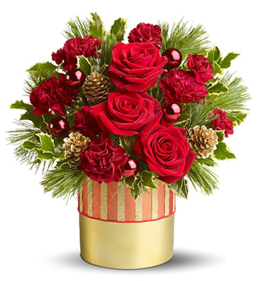 Holiday Elegance Virtual Christmas Bouquet
