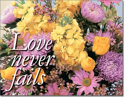 Love Never Fails eCard