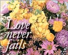 Love never fails