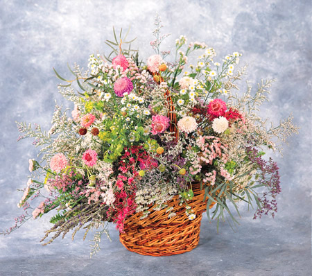 Wildflowers Basket